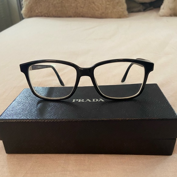 Prada Accessories - Prada Black Framed Eyeglasses